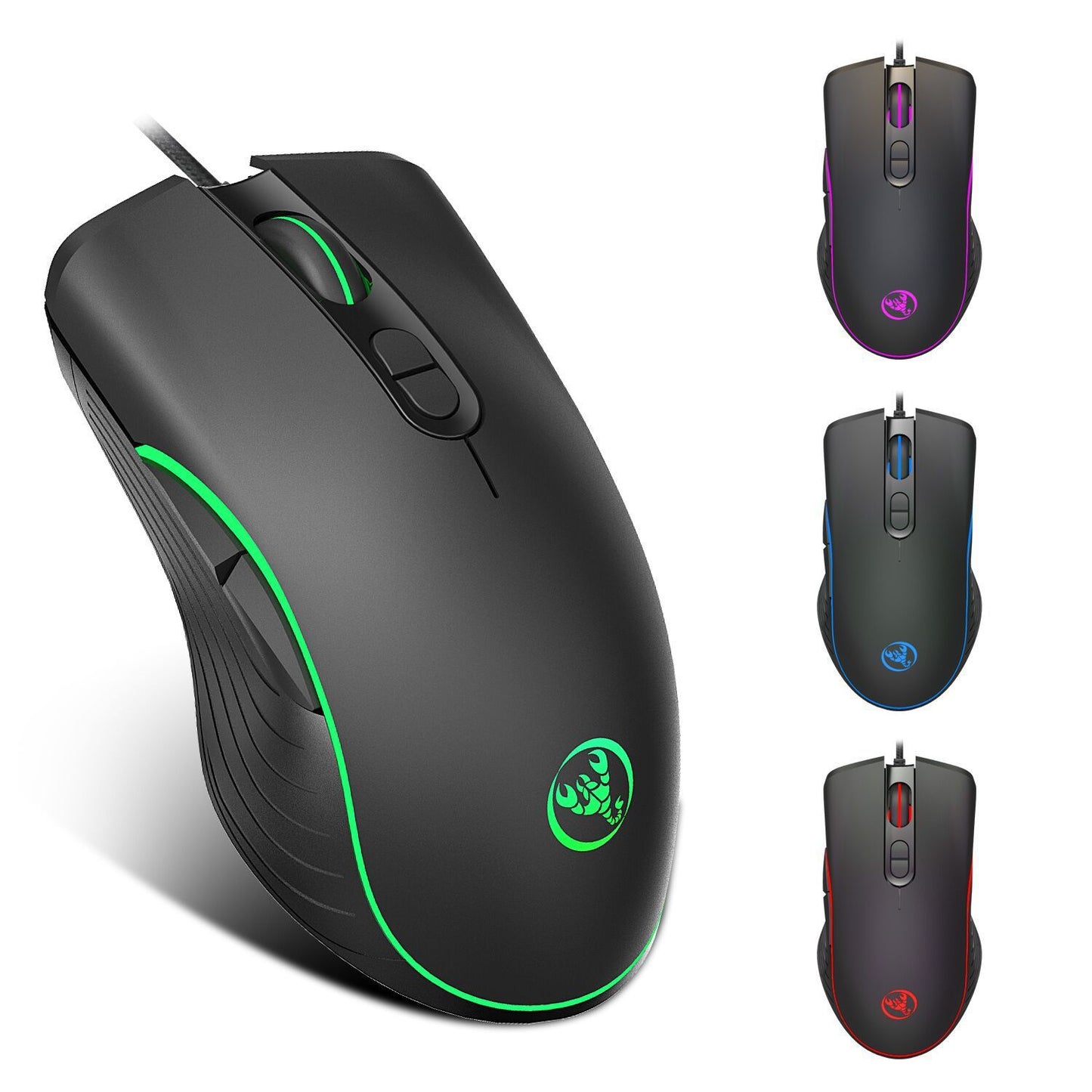 RGB Wired Gaming Mouse – High-Performance LED Mouse