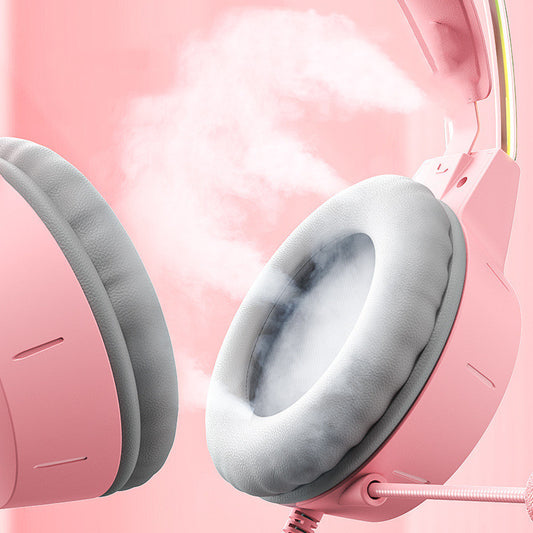 Wired Gaming Headset – Fashion Design with LED Light Effects