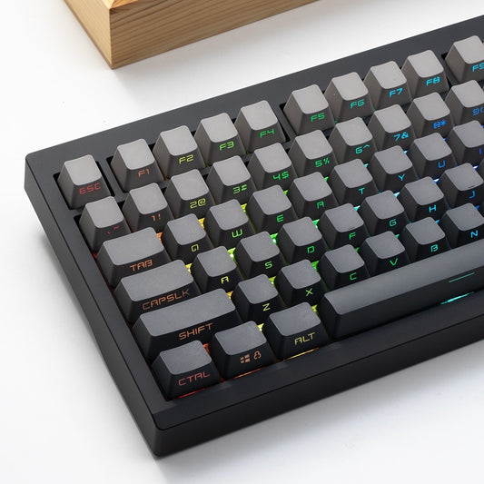 DIY Mechanical Keyboard Kit – Hot-Swap with Knob & RGB Backlight