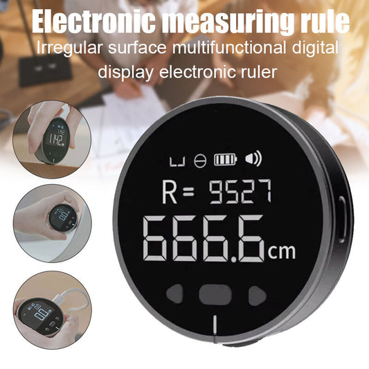 Digital Measuring Ruler – High Precision Electronic Distance Tool with LCD