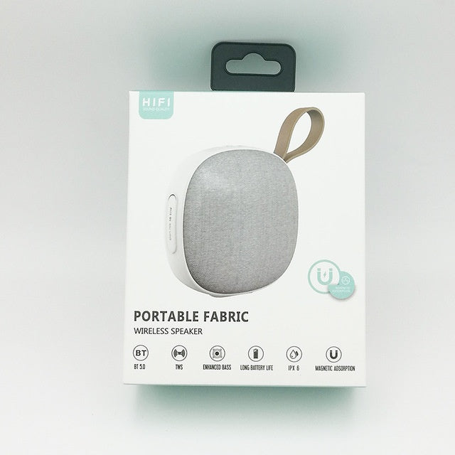Magnetic Bluetooth Speaker – Portable Wireless Sound