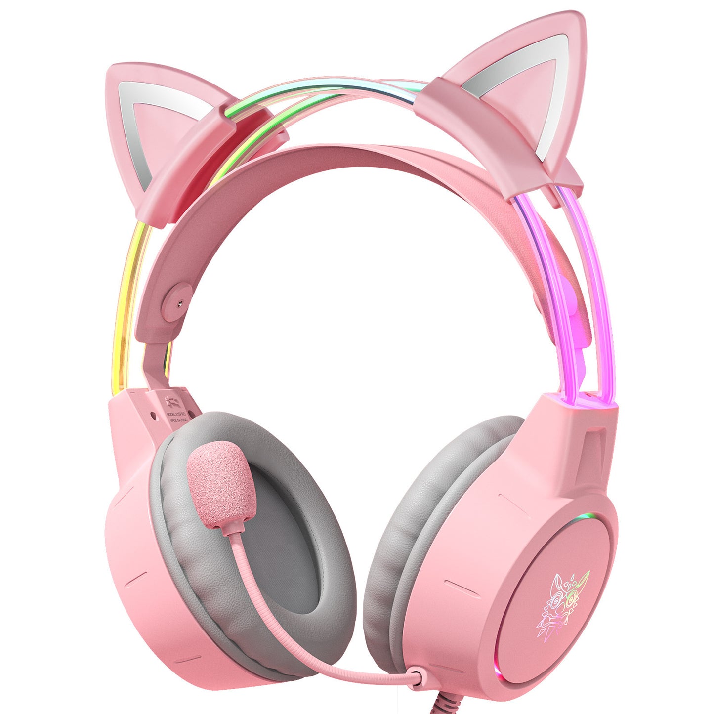 Wired Gaming Headset – Fashion Design with LED Light Effects