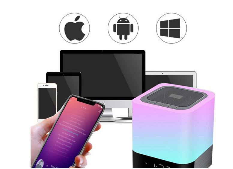 RGB Box Bluetooth Speaker – Portable Wireless Sound