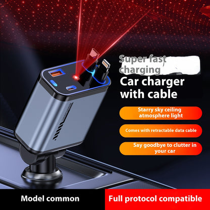 120W Super Fast Charger – High-Speed Star Power Adapter