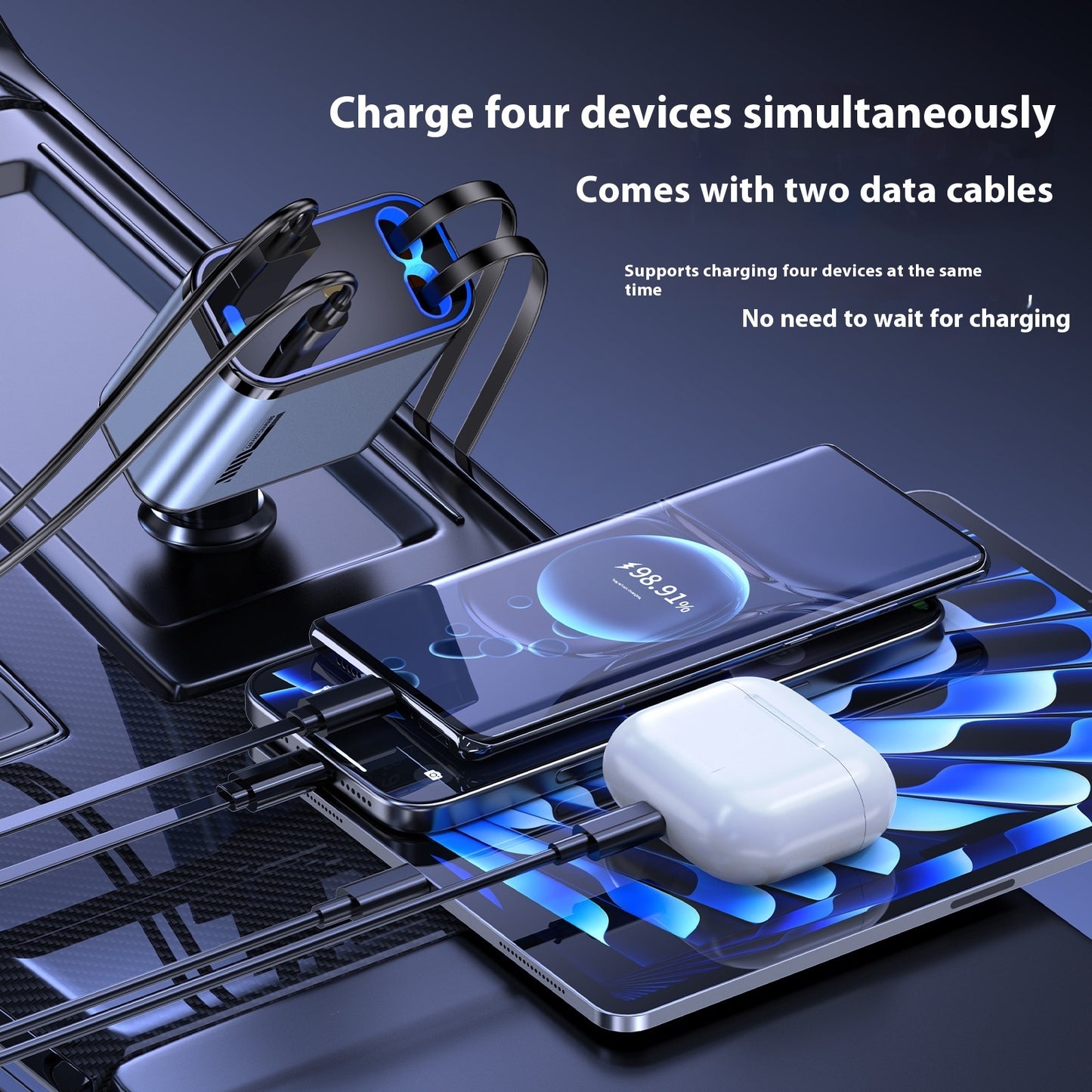 120W Super Fast Charger – High-Speed Star Power Adapter