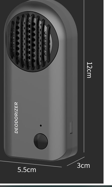 Car Air Purifier & Ozone Deodorizer for Home and Vehicle Use