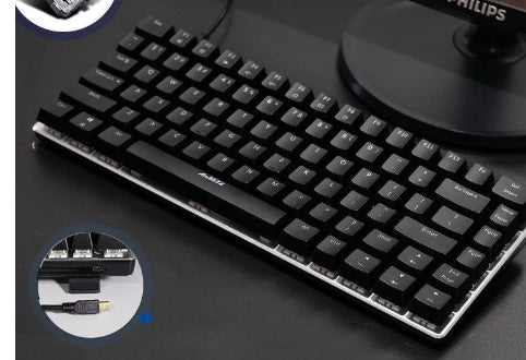 Heijue AK33 Mechanical Gaming Keyboard for PC & Notebook