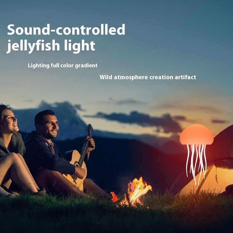 Jellyfish Mood Lamp – LED Night Light, Smart Table Lamp for Desk & Bedside