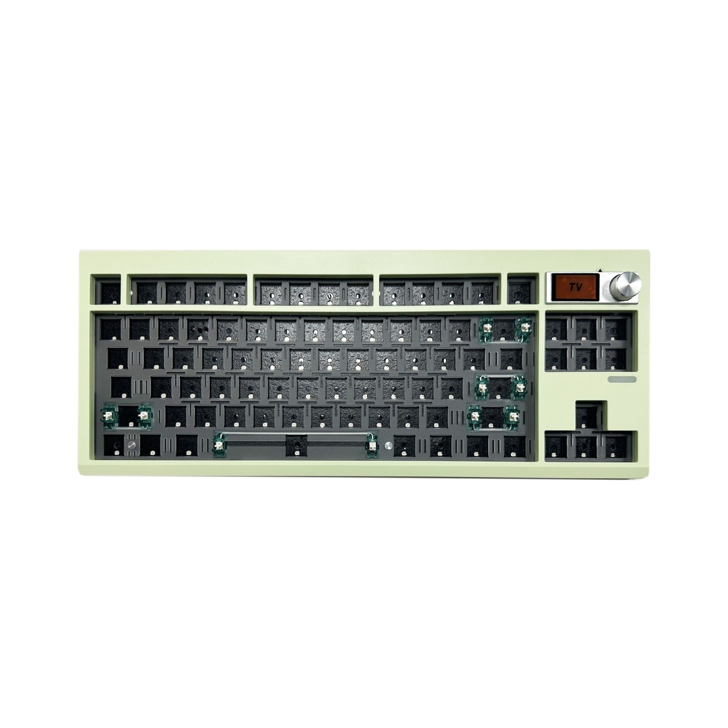 DIY Mechanical Keyboard Kit – Hot-Swap with Knob & RGB Backlight