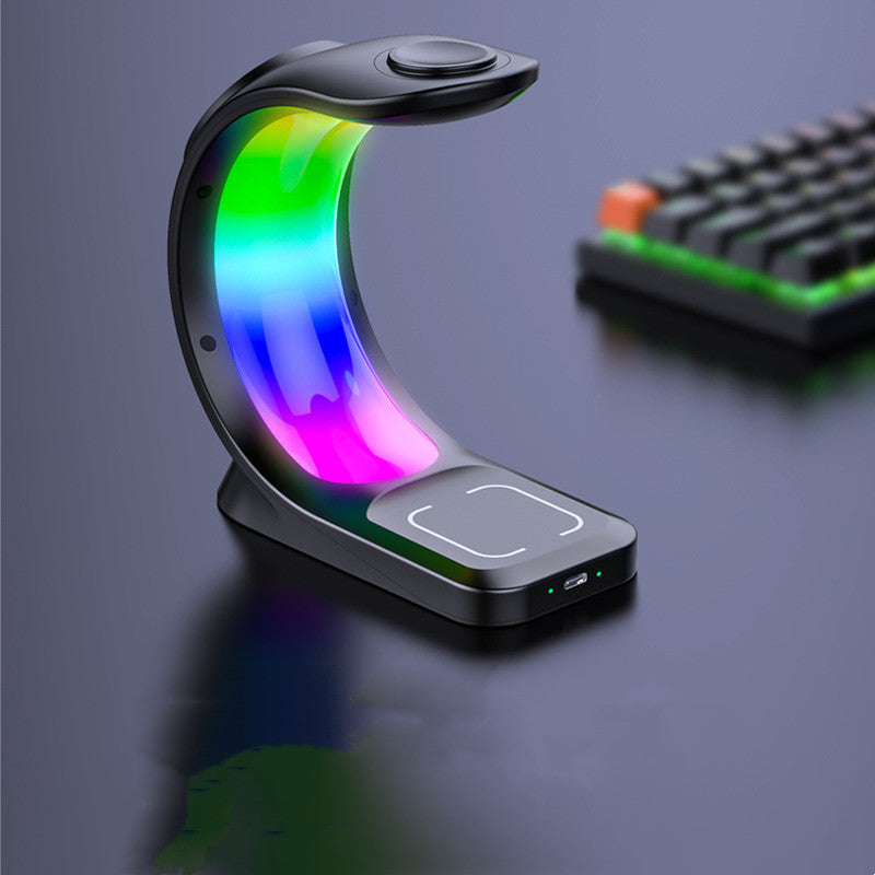 4-in-1 Magnetic Wireless & Fast Charging Station for iPhone, AirPods & Watch