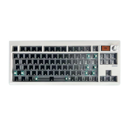 DIY Mechanical Keyboard Kit – Hot-Swap with Knob & RGB Backlight