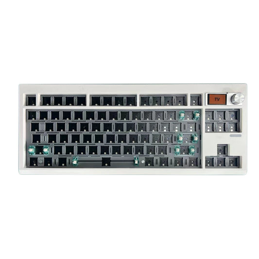 DIY Mechanical Keyboard Kit – Hot-Swap with Knob & RGB Backlight